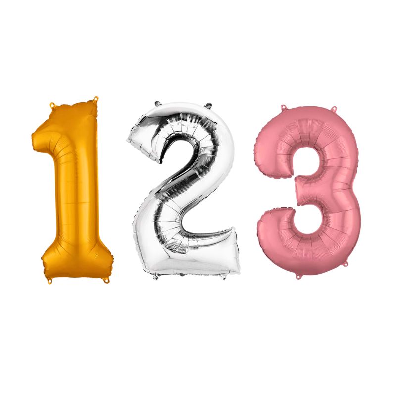 34" Number Balloon